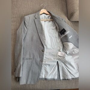 Banana Republic Men's Light Gray Sport Coat